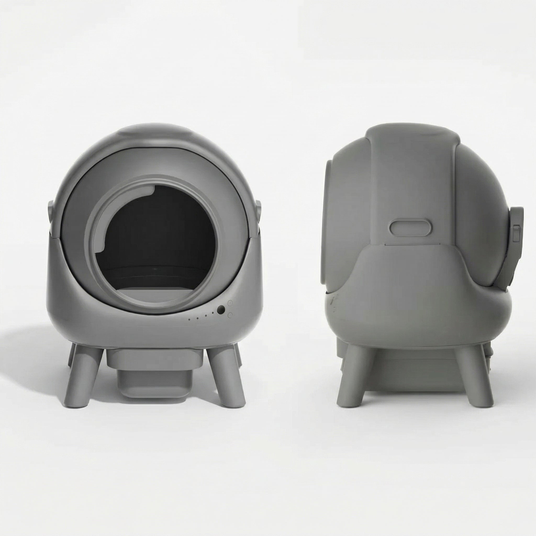 Automatic Self-Cleaning Cat Litter Box with Odor Control