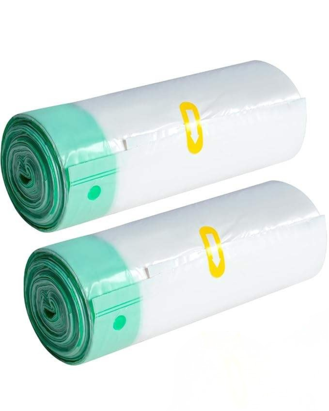 Felinabox cat litter bags with drawstring durable leak-resistant PE waste liners roll