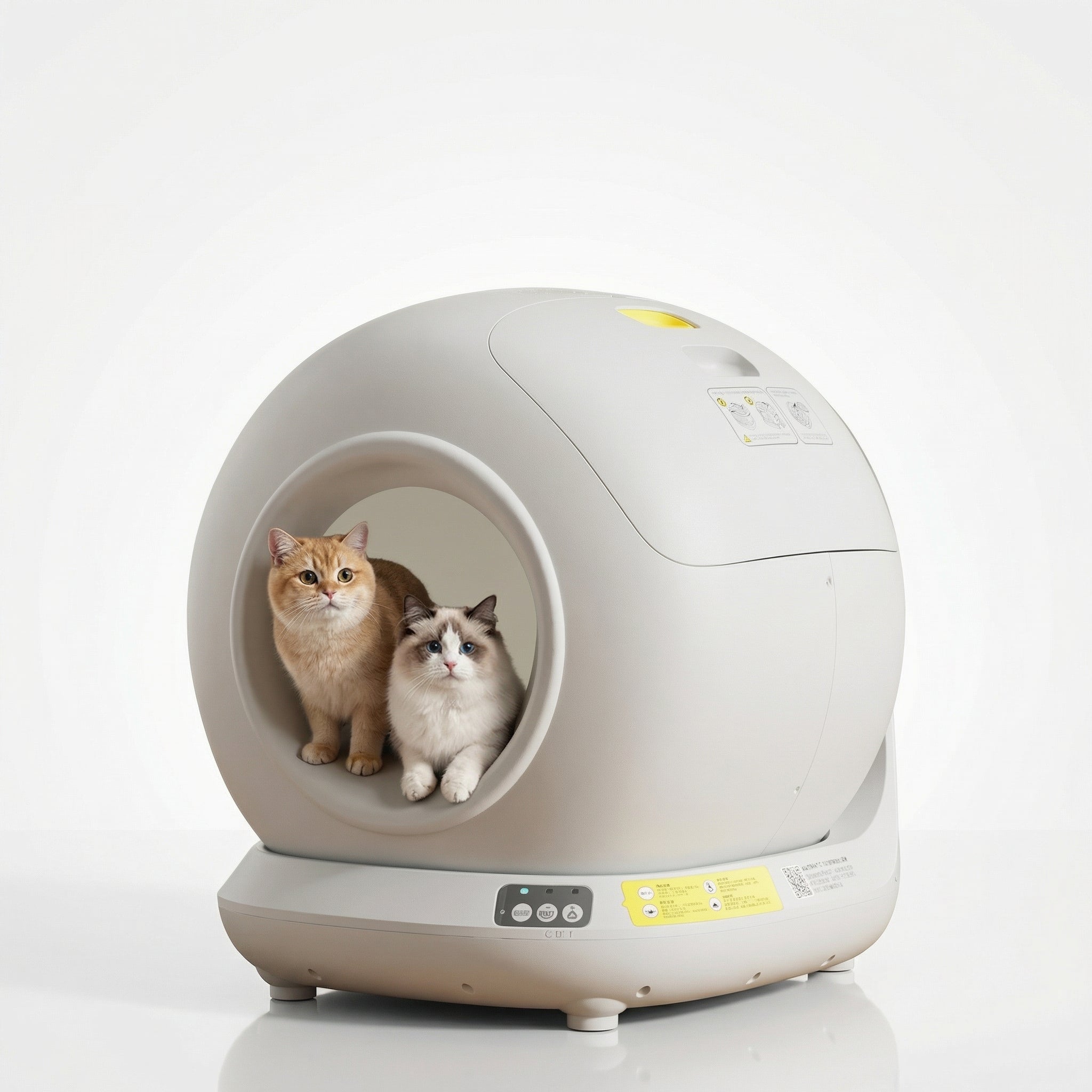 Extra-Large Automatic Self-Cleaning Cat Litter Box 78L Capacity