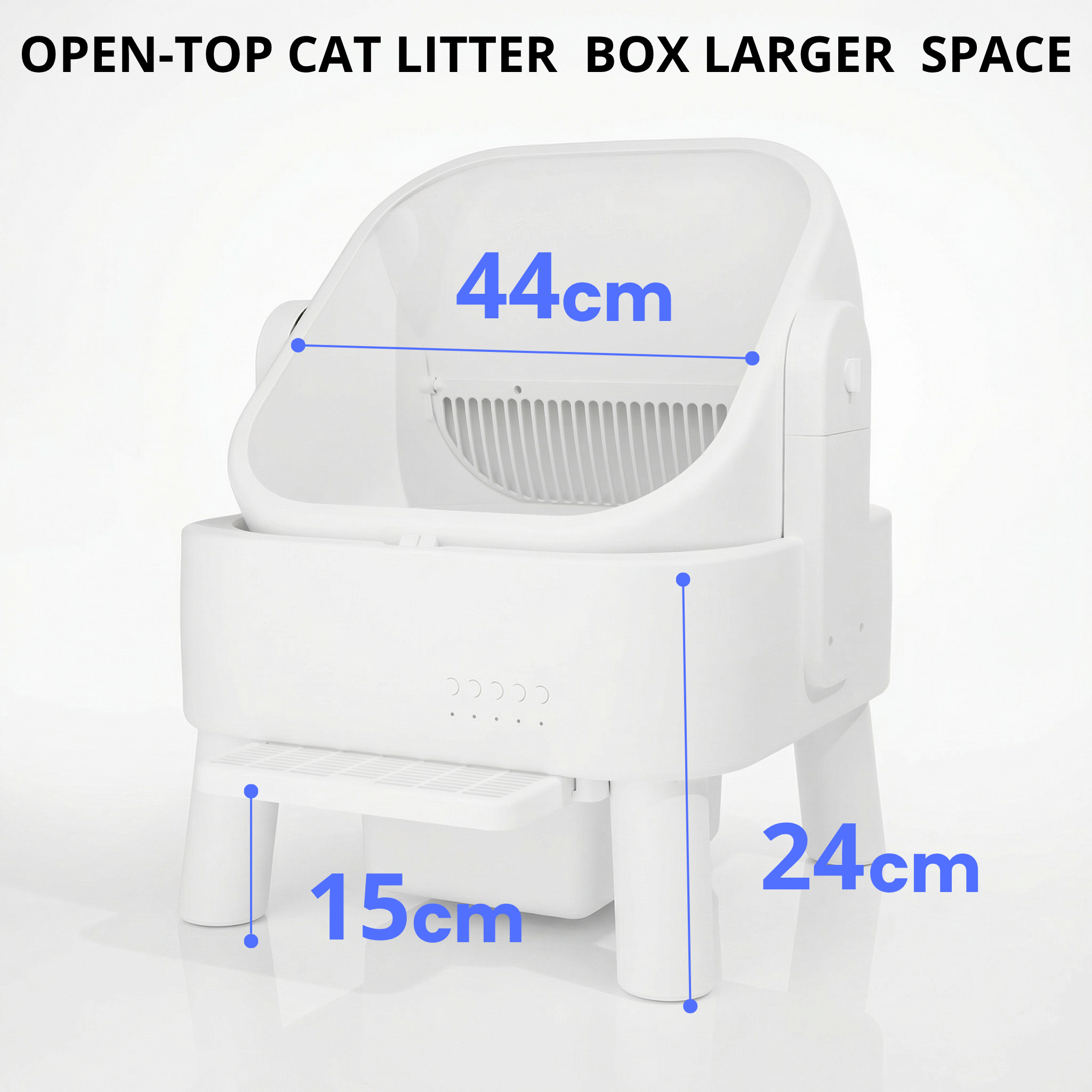 Self-Cleaning Cat Litter Box Automatic Odor Control