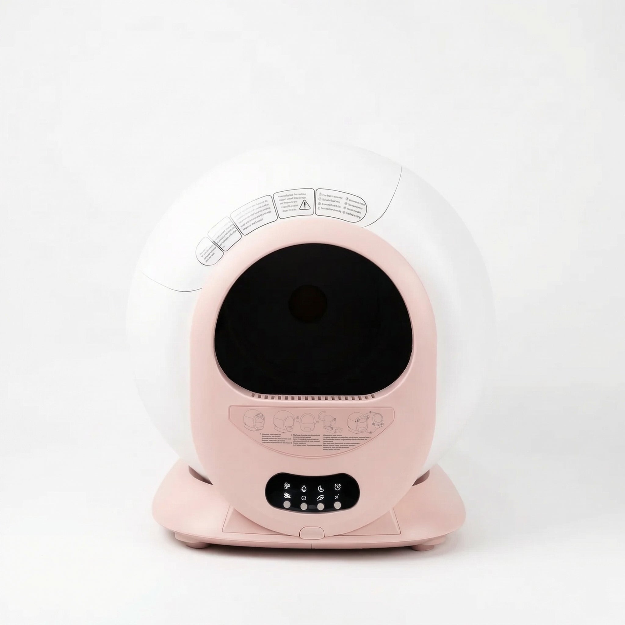 Smart Self-Cleaning Cat Litter Box Enclosed 65L Design